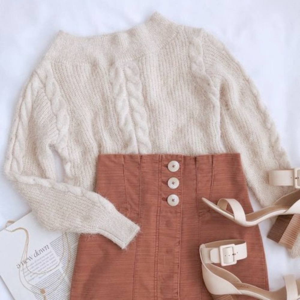 - NORDSTROM’S Amuse society Off the shoulder Sweater
